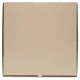 PIZZAKARTONG BRUN - 33X33X3,5 cm